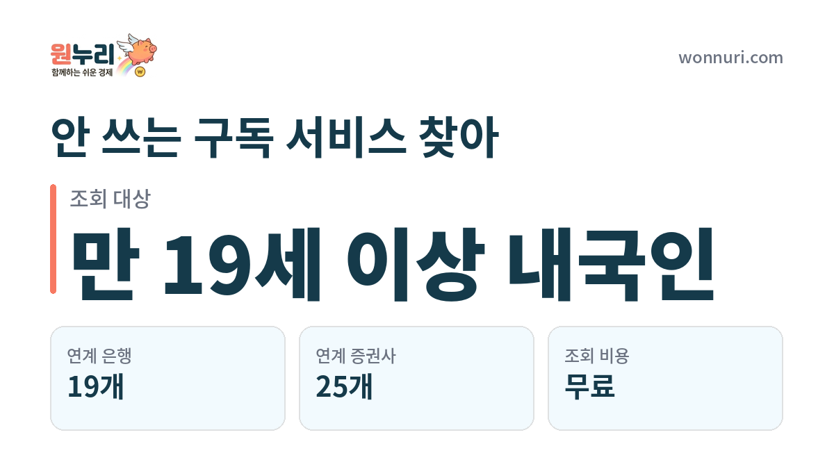 안 쓰는 구독 서비스 찾아 해지하는 법, 결제 경로별 정리
